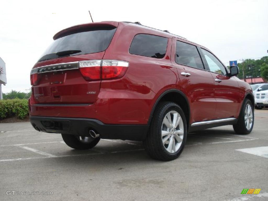 Inferno Red Crystal Pearl 2011 Dodge Durango Crew Exterior Photo #48419188