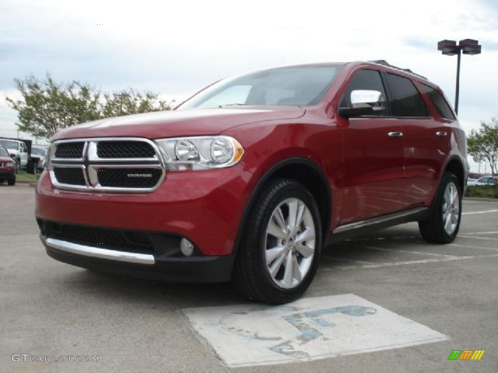 Inferno Red Crystal Pearl 2011 Dodge Durango Crew Exterior Photo #48419221