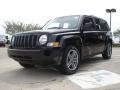 Brilliant Black Crystal Pearl 2009 Jeep Patriot Sport Exterior