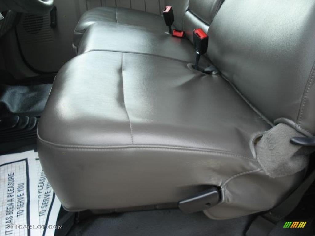 Medium Stone Interior 2009 Ford F350 Super Duty XL Crew Cab 4x4 Photo #48419713
