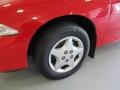 2001 Bright Red Chevrolet Cavalier Sedan  photo #3