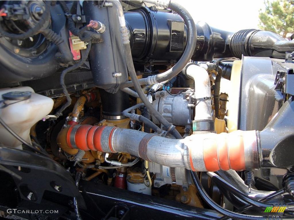 2008 Ford F750 Super Duty XL Chassis Regular Cab Moving Truck 7.2 Liter Caterpillar C7 Turbo-Diesel Inline 6 Cylinder Engine Photo #48421423