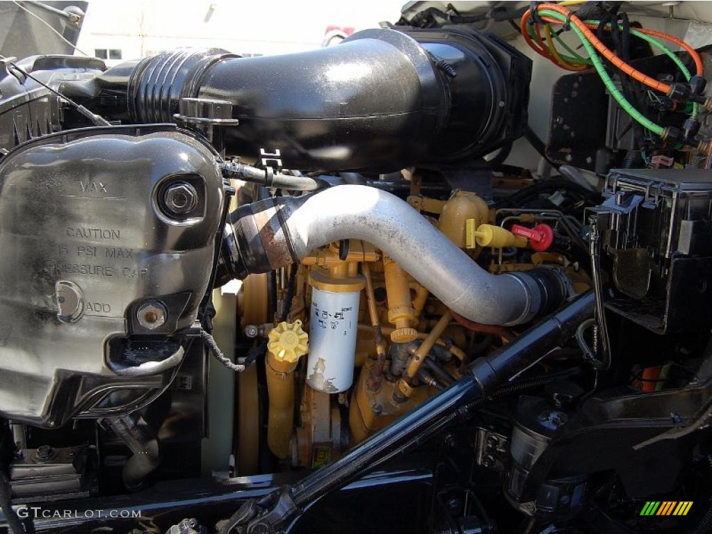 2008 Ford F750 Super Duty XL Chassis Regular Cab Moving Truck 7.2 Liter Caterpillar C7 Turbo-Diesel Inline 6 Cylinder Engine Photo #48421453