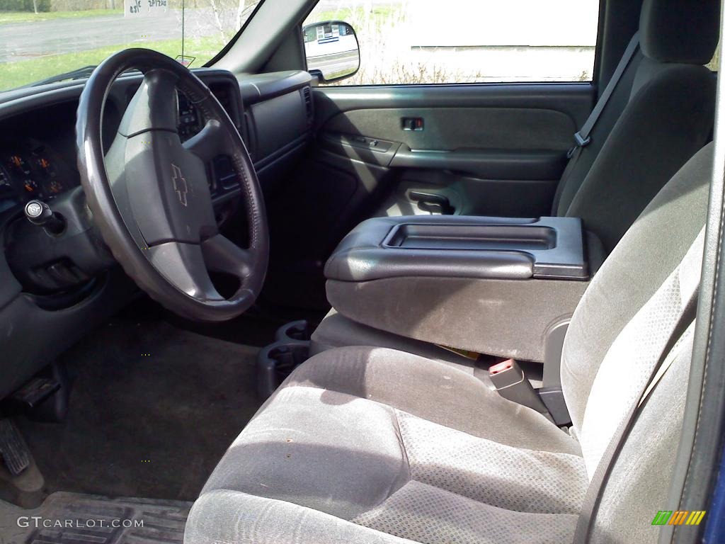 2003 Silverado 1500 LS Extended Cab 4x4 - Arrival Blue Metallic / Dark Charcoal photo #7