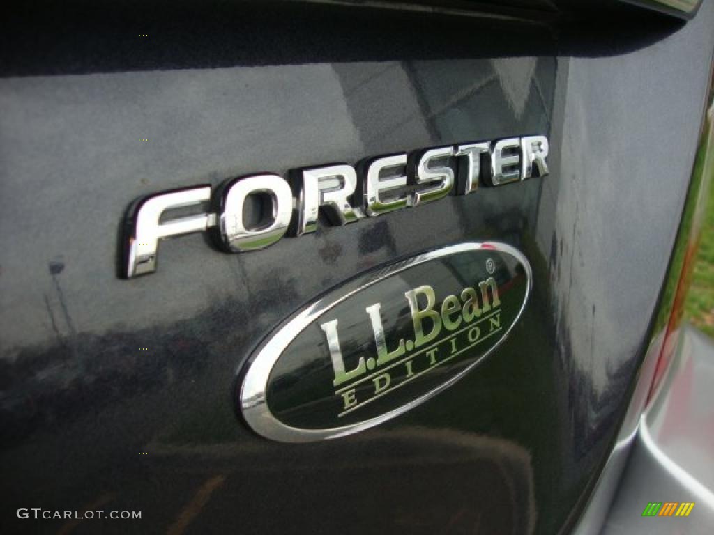 2008 Forester 2.5 X L.L.Bean Edition - Dark Gray Metallic / Desert Beige photo #7