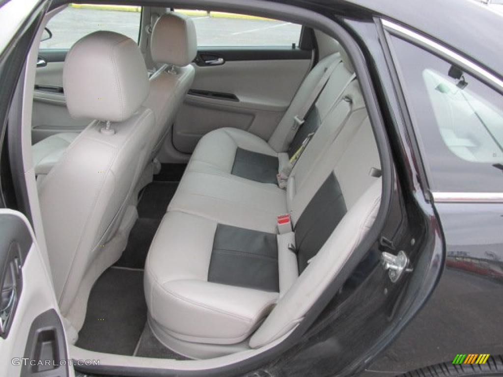 Gray Ebony Black Interior 2008 Chevrolet Impala 50th