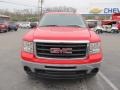 2009 Fire Red GMC Sierra 1500 SLE Extended Cab 4x4  photo #4
