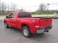 2009 Fire Red GMC Sierra 1500 SLE Extended Cab 4x4  photo #8