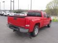 2009 Fire Red GMC Sierra 1500 SLE Extended Cab 4x4  photo #10