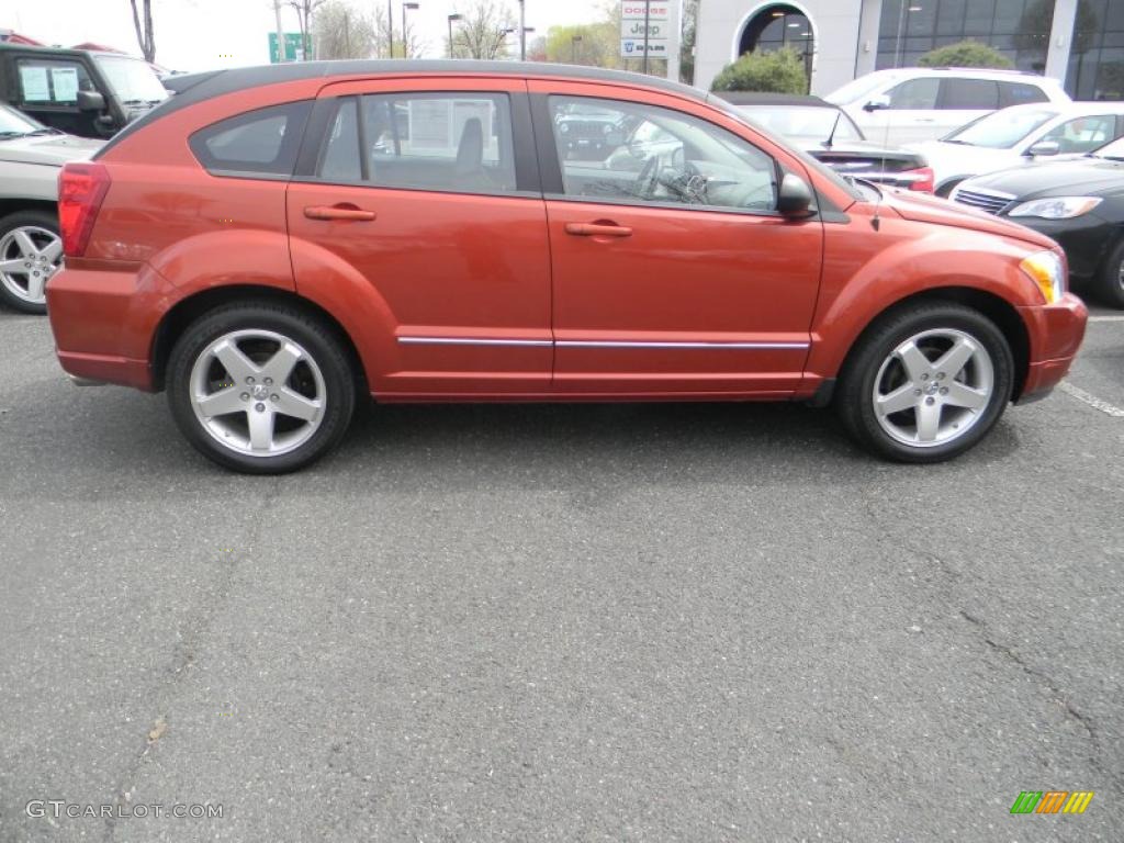 Sunburst Orange Pearl 2008 Dodge Caliber R/T AWD Exterior Photo #48423913