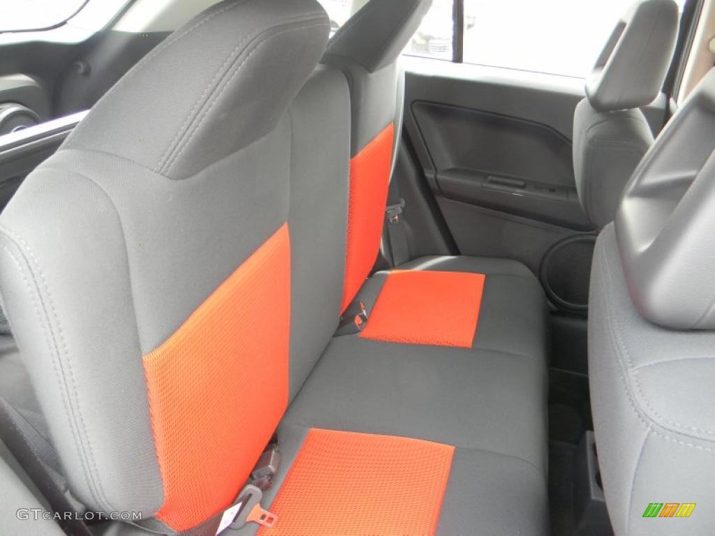Dark Slate Gray/Orange Interior 2008 Dodge Caliber R/T AWD Photo #48423982