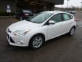 2012 White Platinum Tricoat Metallic Ford Focus SEL 5-Door  photo #8