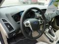 Stone 2012 Ford Focus SEL 5-Door Steering Wheel