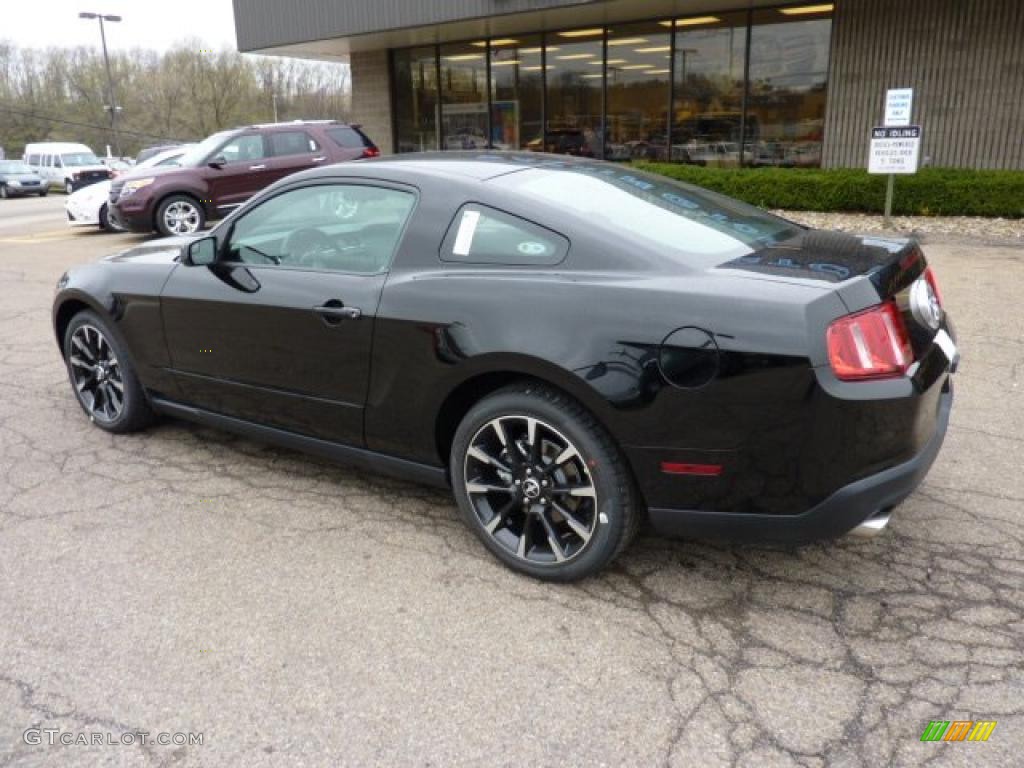 Black 2012 Ford Mustang V6 Coupe Exterior Photo #48424945
