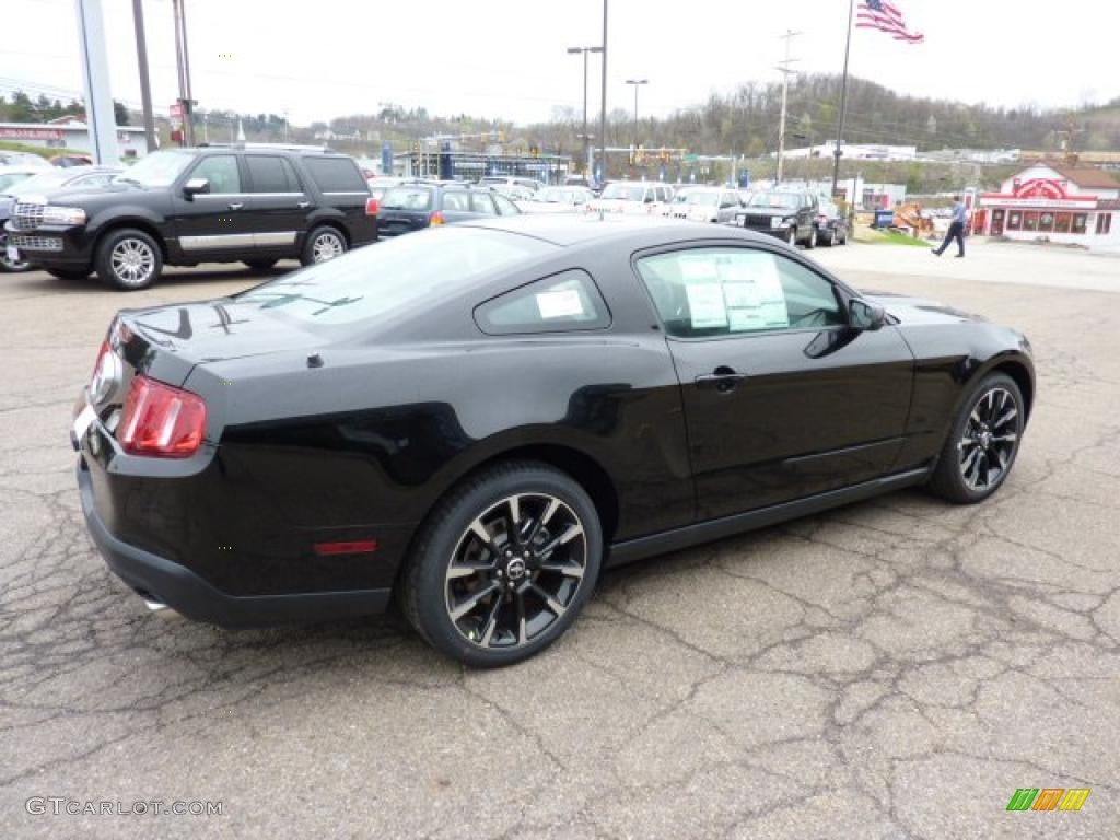 Black 2012 Ford Mustang V6 Coupe Exterior Photo #48424963