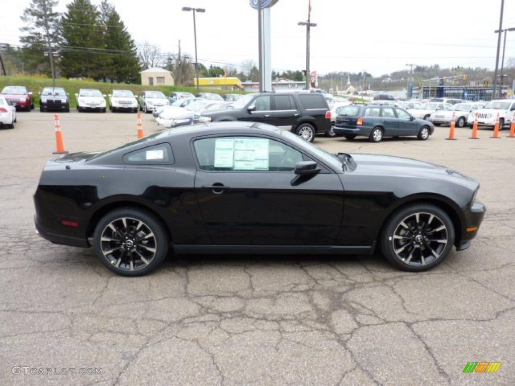 Black 2012 Ford Mustang V6 Coupe Exterior Photo #48424972