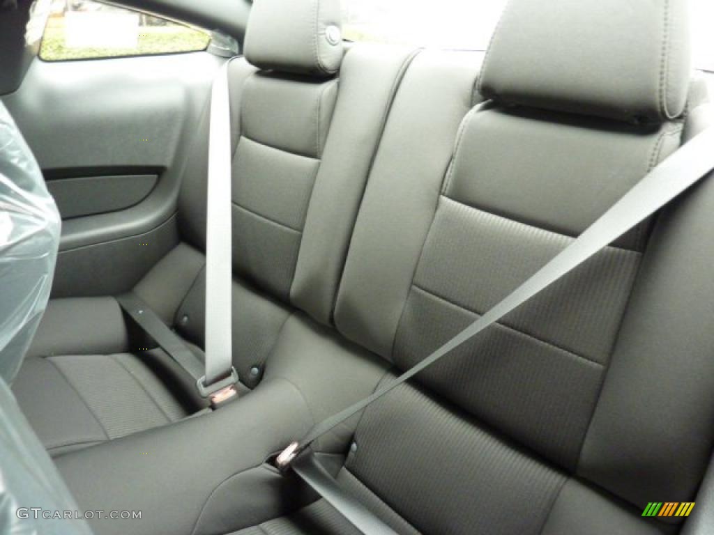 Charcoal Black Interior 2012 Ford Mustang V6 Coupe Photo #48425041