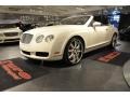 2008 Glacier White Bentley Continental GTC   photo #25