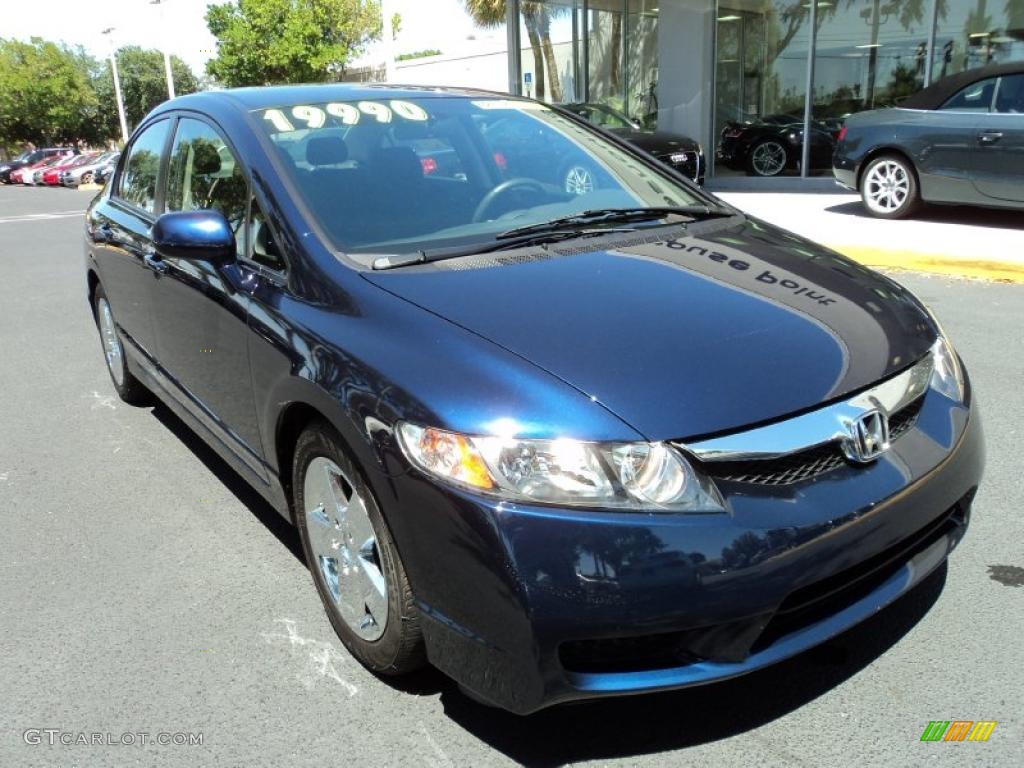 Royal Blue Pearl 2010 Honda Civic LX-S Sedan Exterior Photo #48425206