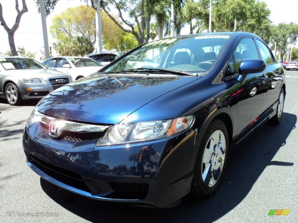 Royal Blue Pearl 2010 Honda Civic LX-S Sedan Exterior Photo #48425275