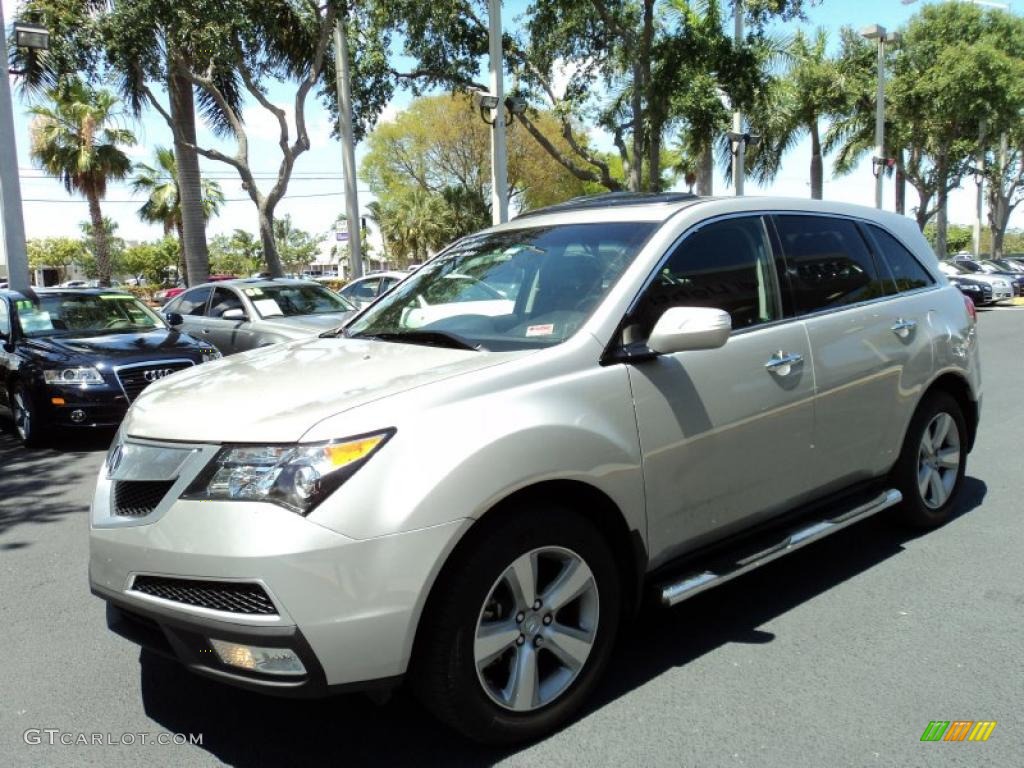 Palladium Metallic 2010 Acura MDX Technology Exterior Photo #48425569