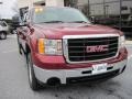 2009 Sonoma Red Metallic GMC Sierra 2500HD SLE Crew Cab 4x4  photo #2