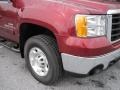 2009 Sonoma Red Metallic GMC Sierra 2500HD SLE Crew Cab 4x4  photo #5