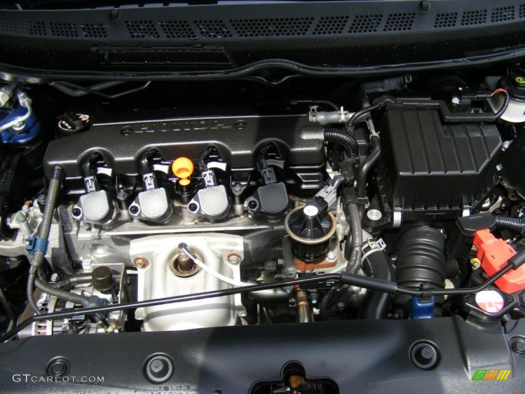 2007 Honda Civic LX Coupe 1.8L SOHC 16V 4 Cylinder Engine Photo #48425950