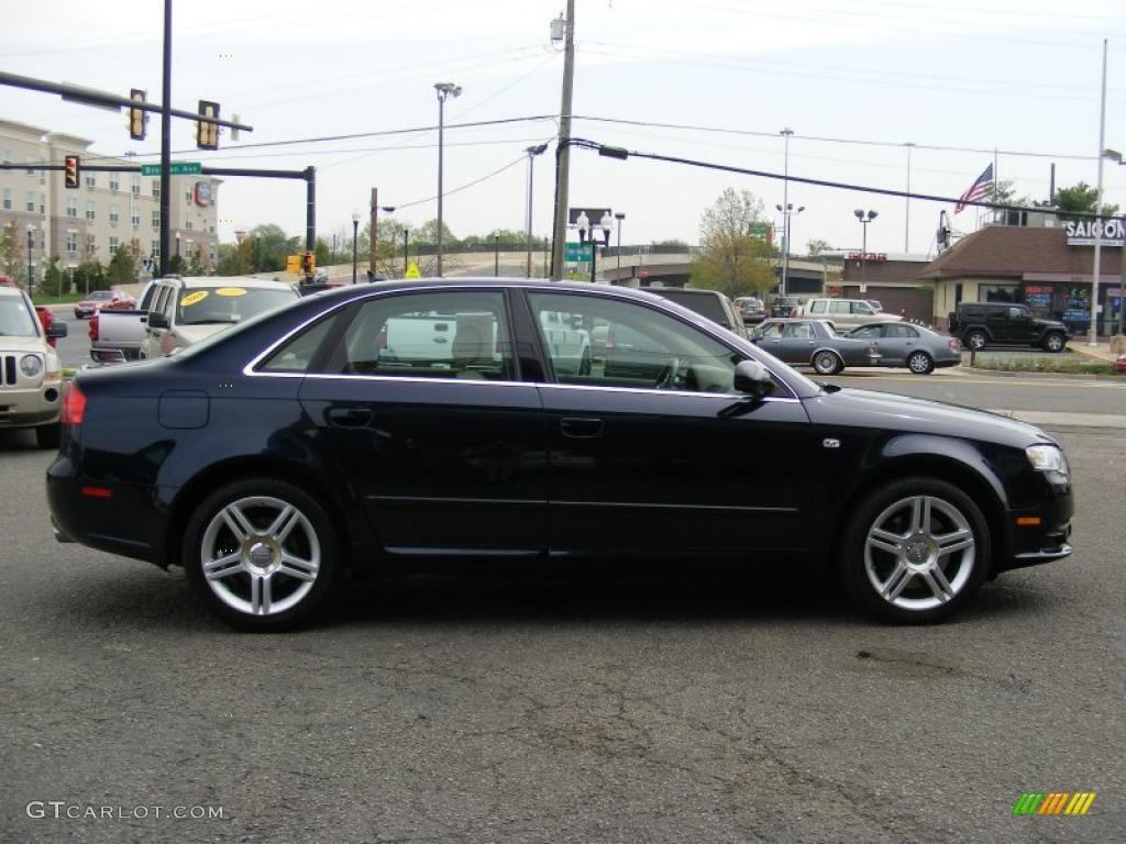 Deep Sea Blue Pearl Effect 2008 Audi A4 2.0T quattro Sedan Exterior Photo #48426319