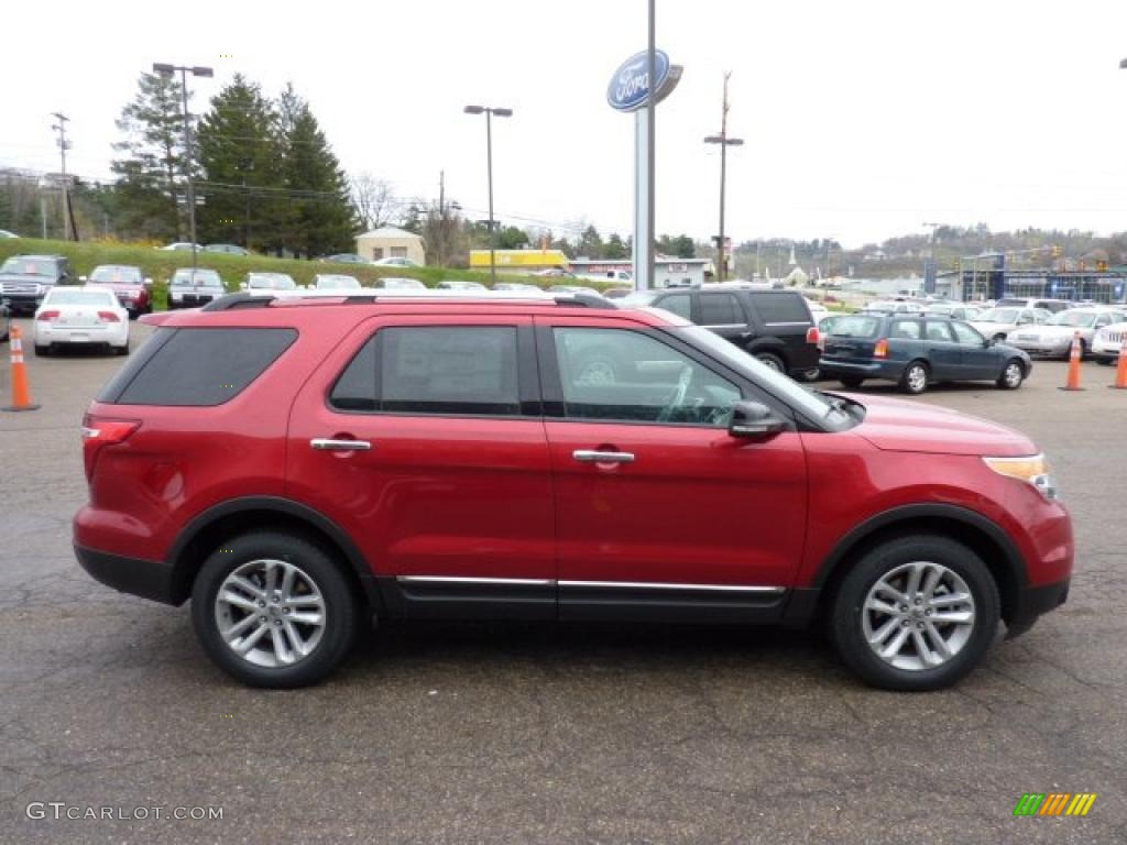 Red Candy Metallic 2011 Ford Explorer XLT 4WD Exterior Photo #48426346