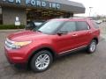 2011 Red Candy Metallic Ford Explorer XLT 4WD  photo #7