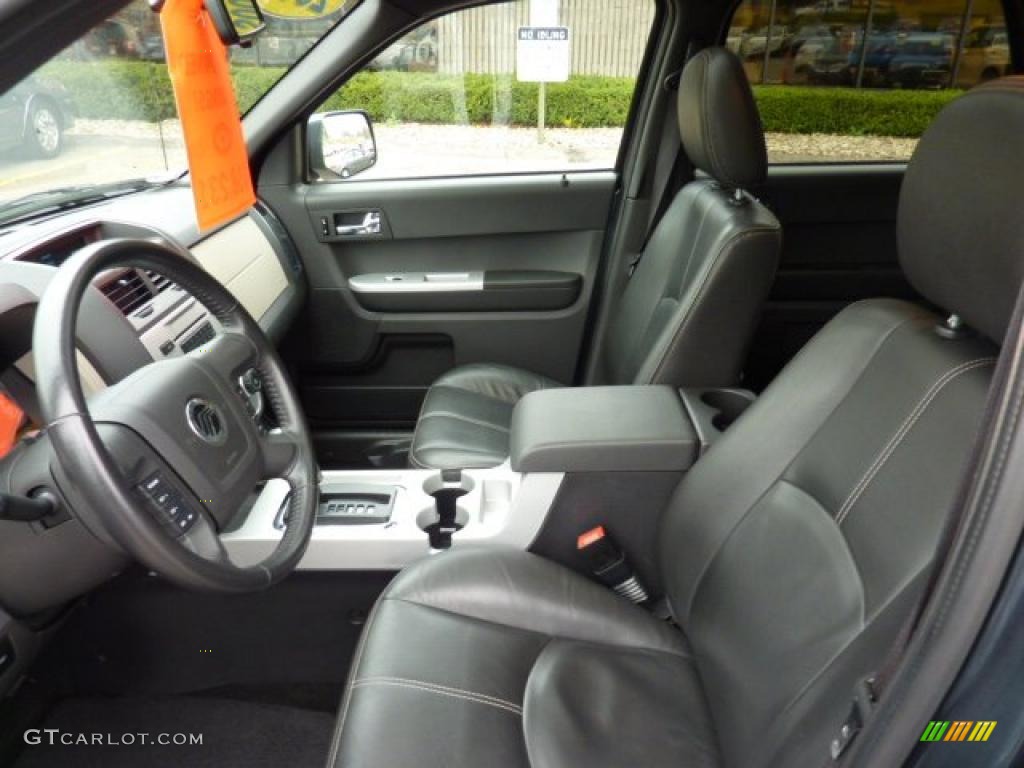 2008 Mariner V6 Premier 4WD - Black Pearl Slate / Black photo #10