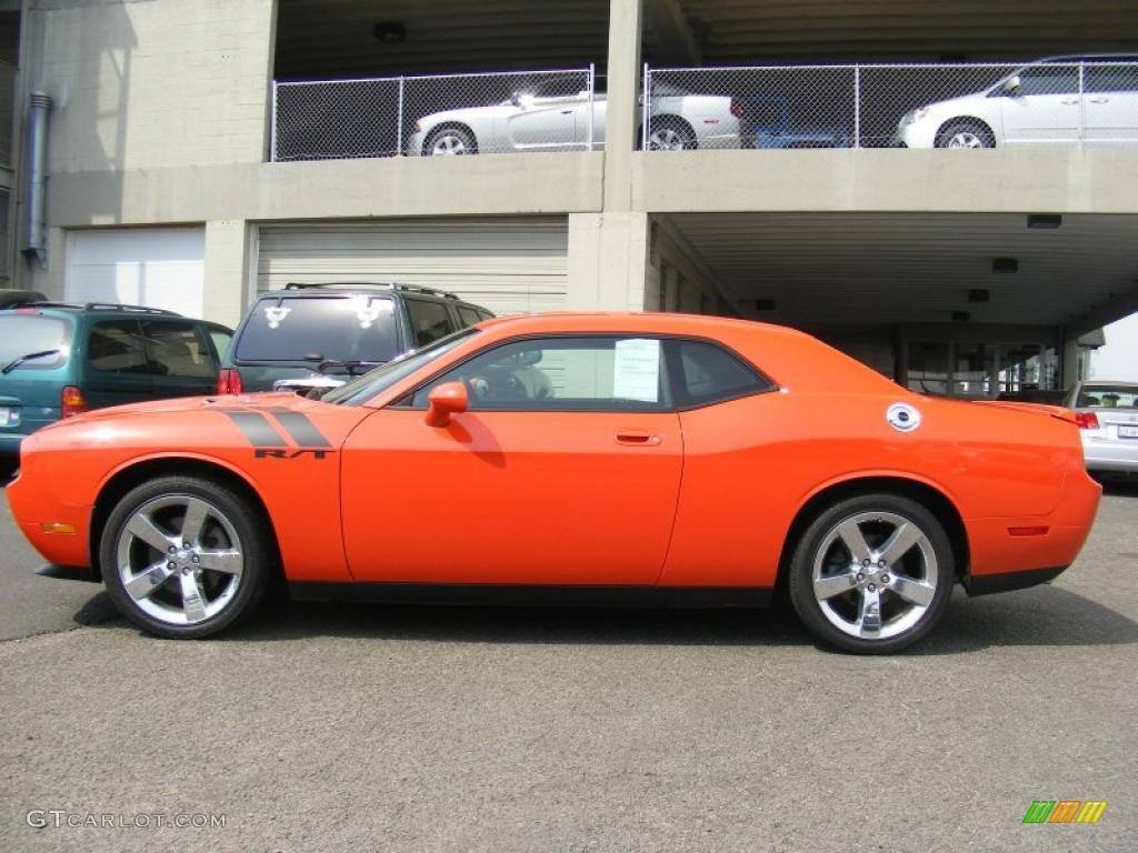 HEMI Orange 2009 Dodge Challenger R/T Exterior Photo #48428257