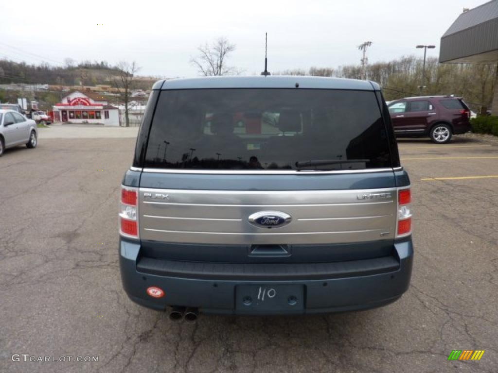 2010 Flex Limited AWD - Steel Blue Metallic / Charcoal Black photo #3