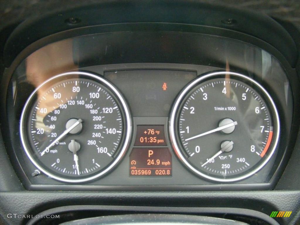 2008 BMW 3 Series 328i Convertible Gauges Photo #48428845
