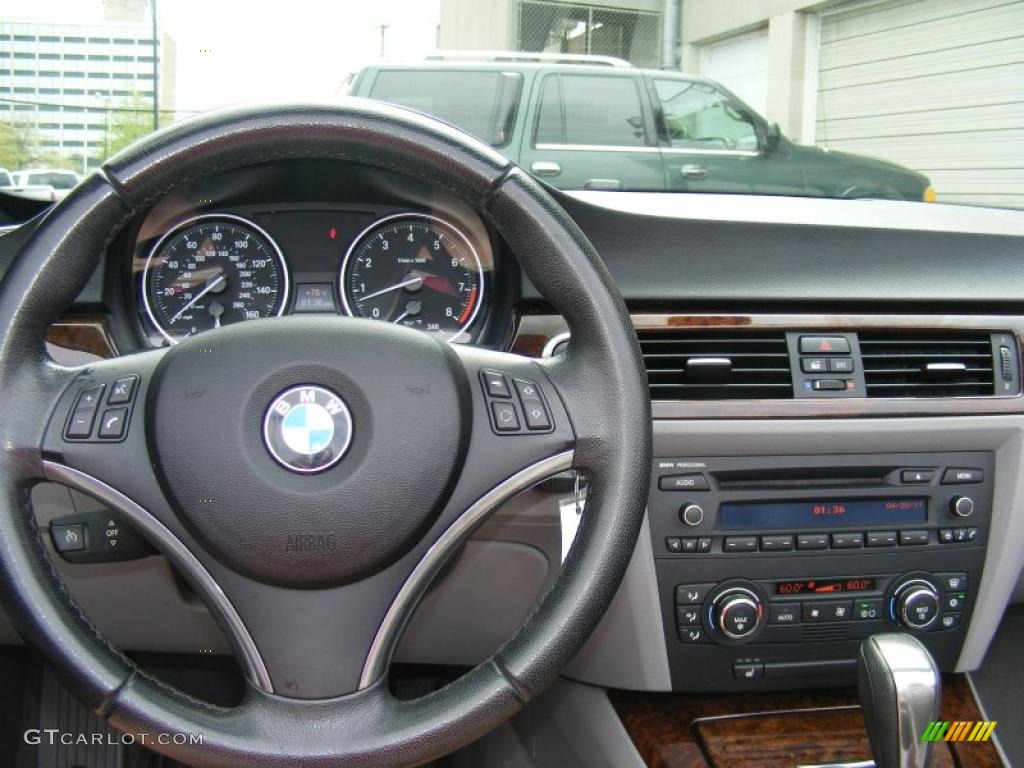 2008 BMW 3 Series 328i Convertible Gray Dashboard Photo #48428878