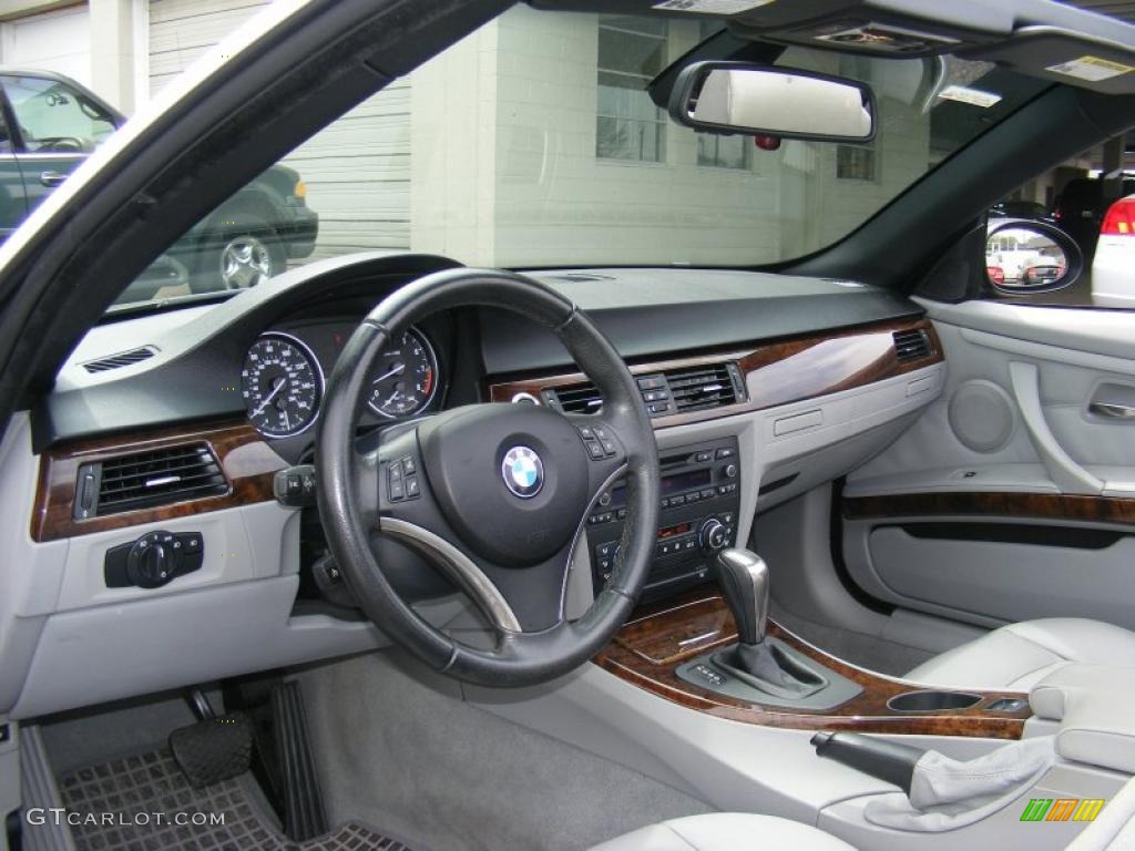 Gray Interior 2008 BMW 3 Series 328i Convertible Photo #48428896