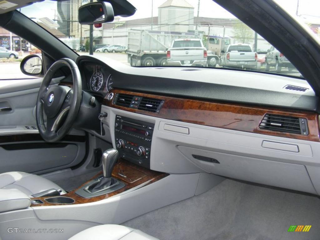 2008 BMW 3 Series 328i Convertible Gray Dashboard Photo #48428917