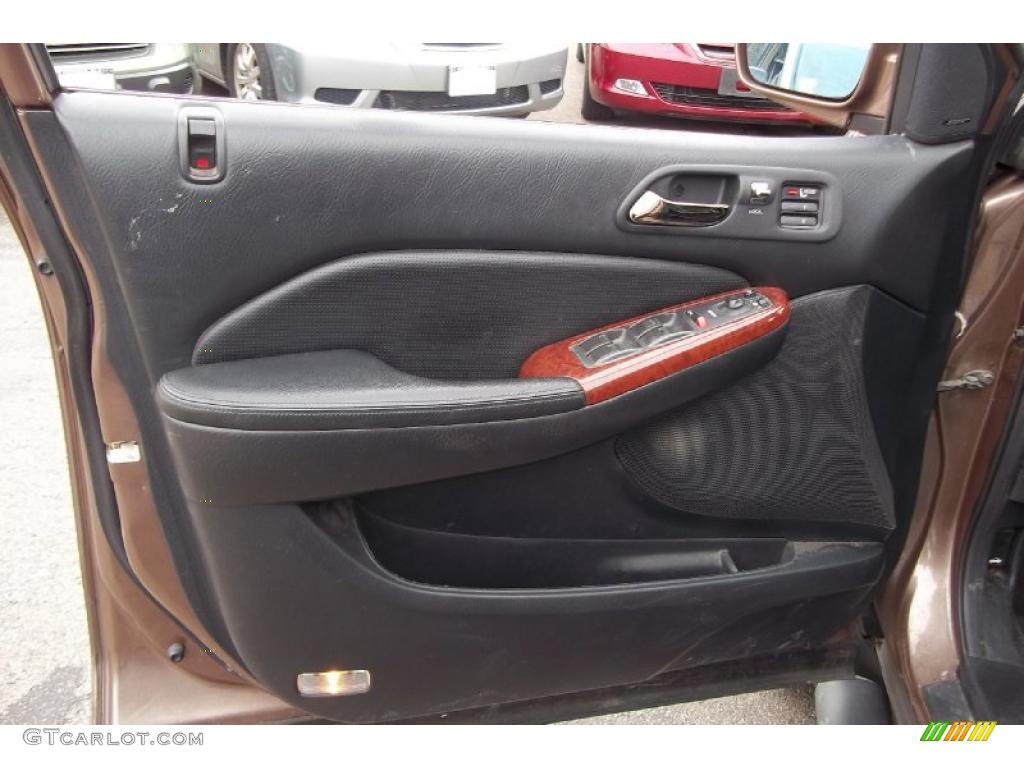 2004 Acura MDX Standard MDX Model Ebony Door Panel Photo #48429586