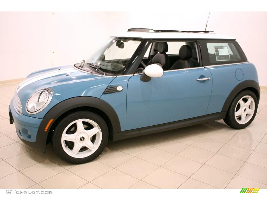 Oxygen Blue 2008 Mini Cooper Hardtop Exterior Photo #48429898