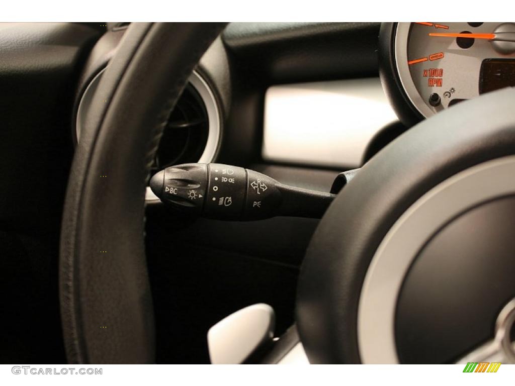 2008 Cooper Hardtop - Oxygen Blue / Punch Carbon Black photo #15