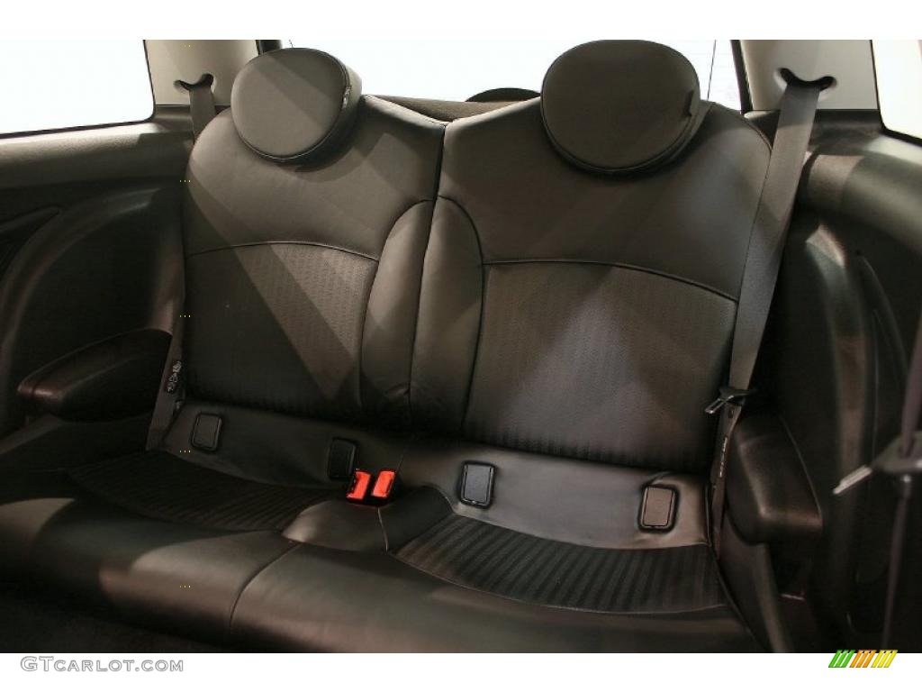 Punch Carbon Black Interior 2008 Mini Cooper Hardtop Photo #48429967
