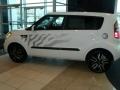 2011 Clear White/Grey Graphics Kia Soul White Tiger Special Edition  photo #9