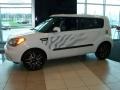 2011 Clear White/Grey Graphics Kia Soul White Tiger Special Edition  photo #10