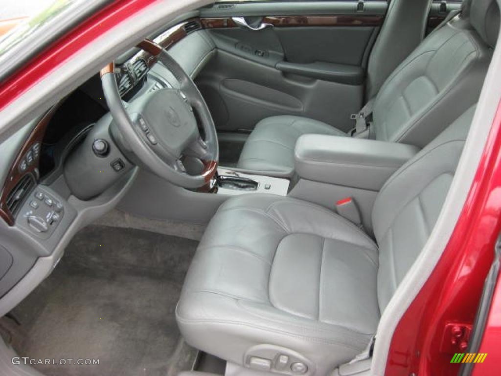 Dark Gray Interior 2001 Cadillac DeVille DTS Sedan Photo #48431421
