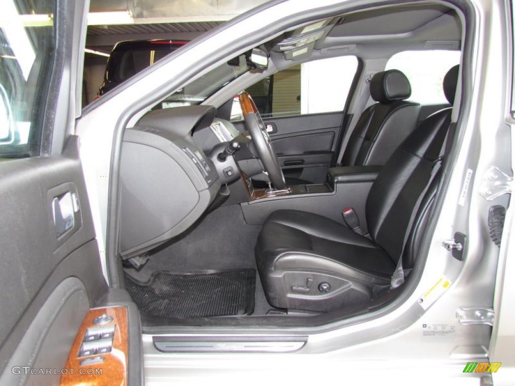 Ebony Interior 2008 Cadillac STS 4 V6 AWD Photo #48431703