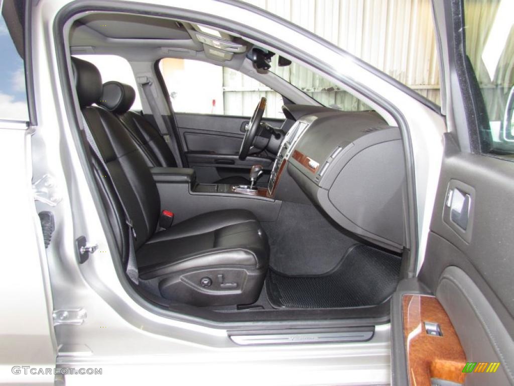 Ebony Interior 2008 Cadillac STS 4 V6 AWD Photo #48431718
