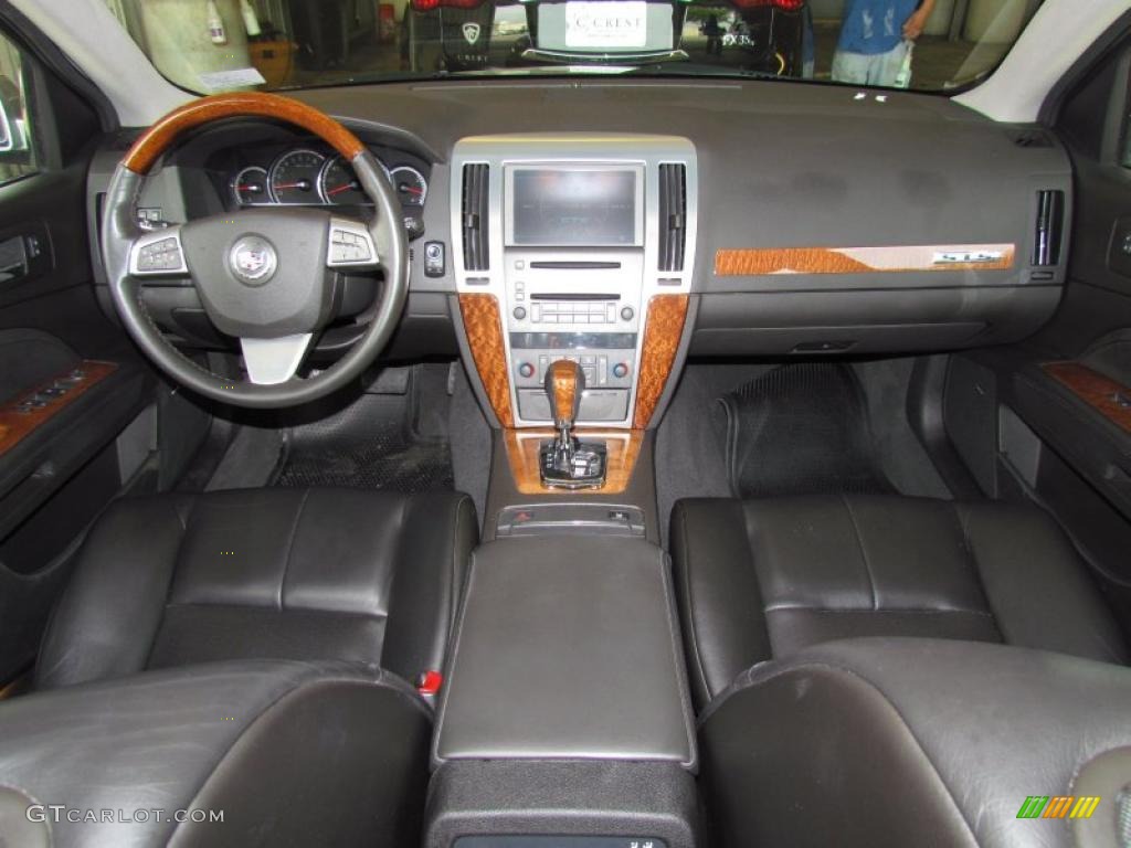 2008 Cadillac STS 4 V6 AWD Ebony Dashboard Photo #48431778