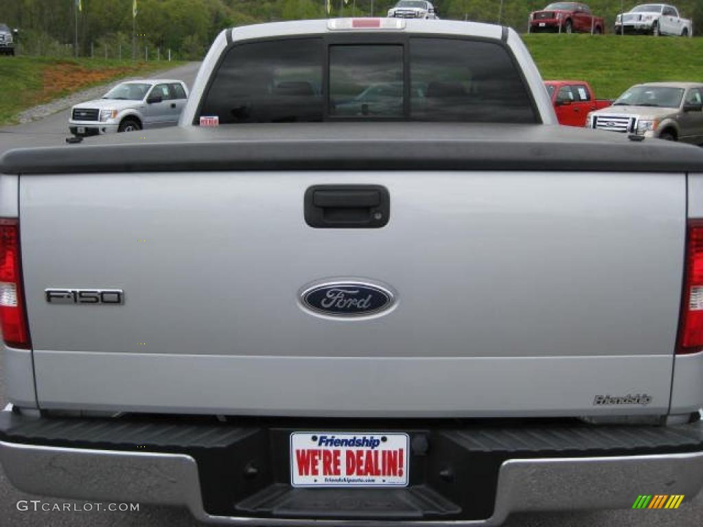 2004 F150 XLT SuperCrew 4x4 - Silver Metallic / Medium/Dark Flint photo #7