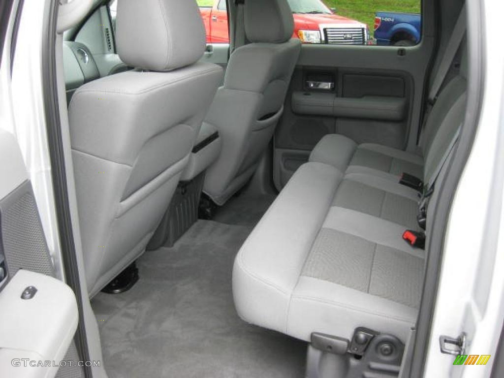 2004 F150 XLT SuperCrew 4x4 - Silver Metallic / Medium/Dark Flint photo #15